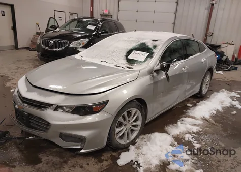 2016 Chevrolet Malibu 1Lt из США, поврежденный, VIN 1G1ZE5ST6GF329296